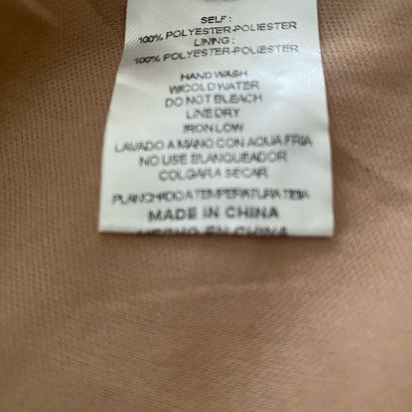 &Merci Taupe dress with straps size Small. Dress has adjustable straps. - Picture 4 of 5